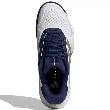 Adidas Barricade 14 Tennis Shoes White / Navy Blue