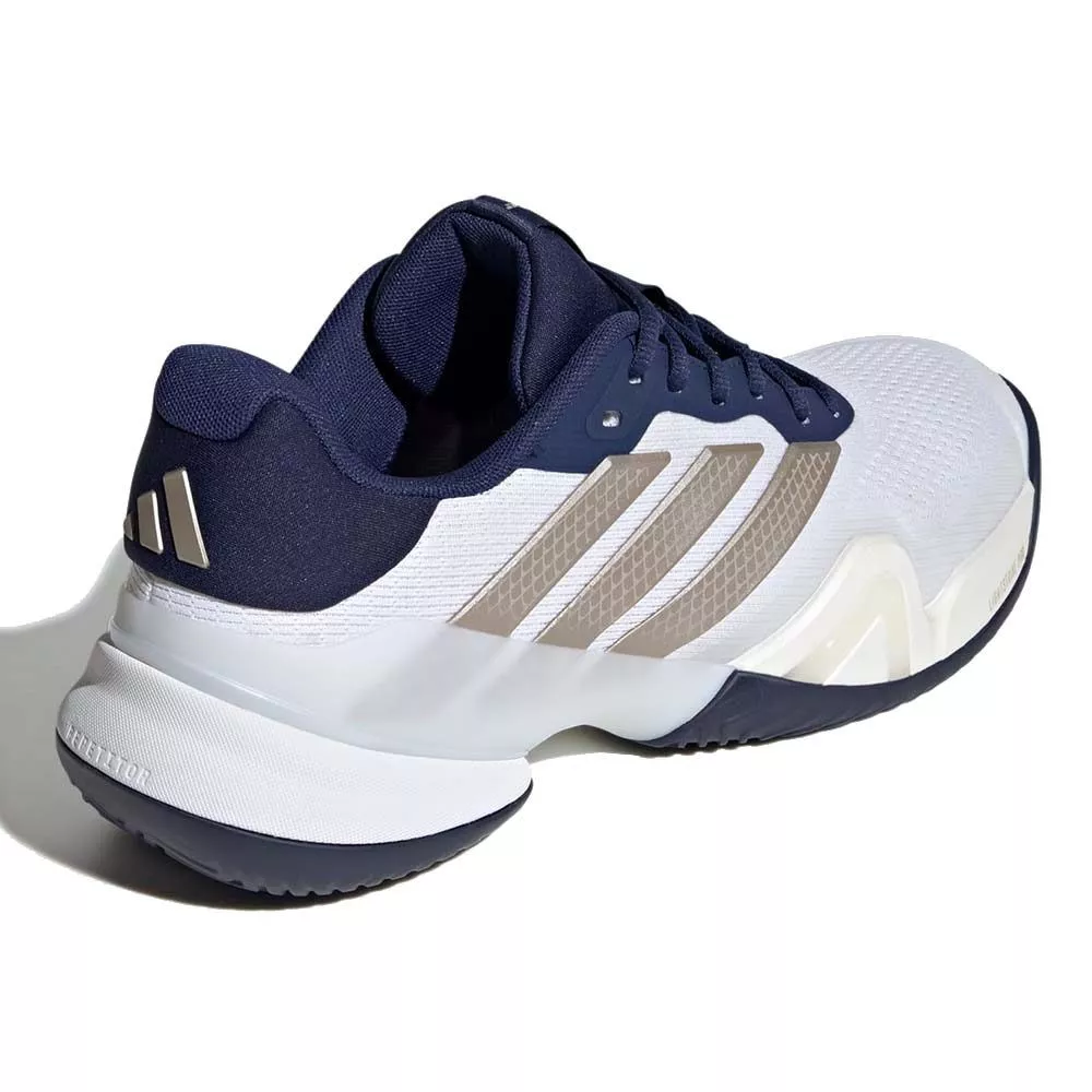 Adidas Barricade 14 Tennis Shoes White / Navy Blue