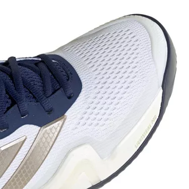 Adidas Barricade 14 Tennis Shoes White / Navy Blue