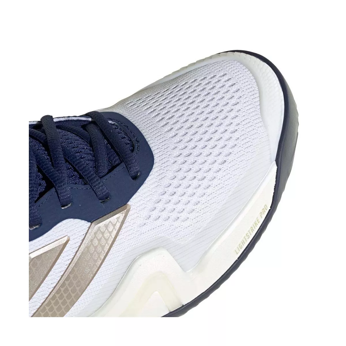 Adidas Barricade 14 Tennis Shoes White / Navy Blue