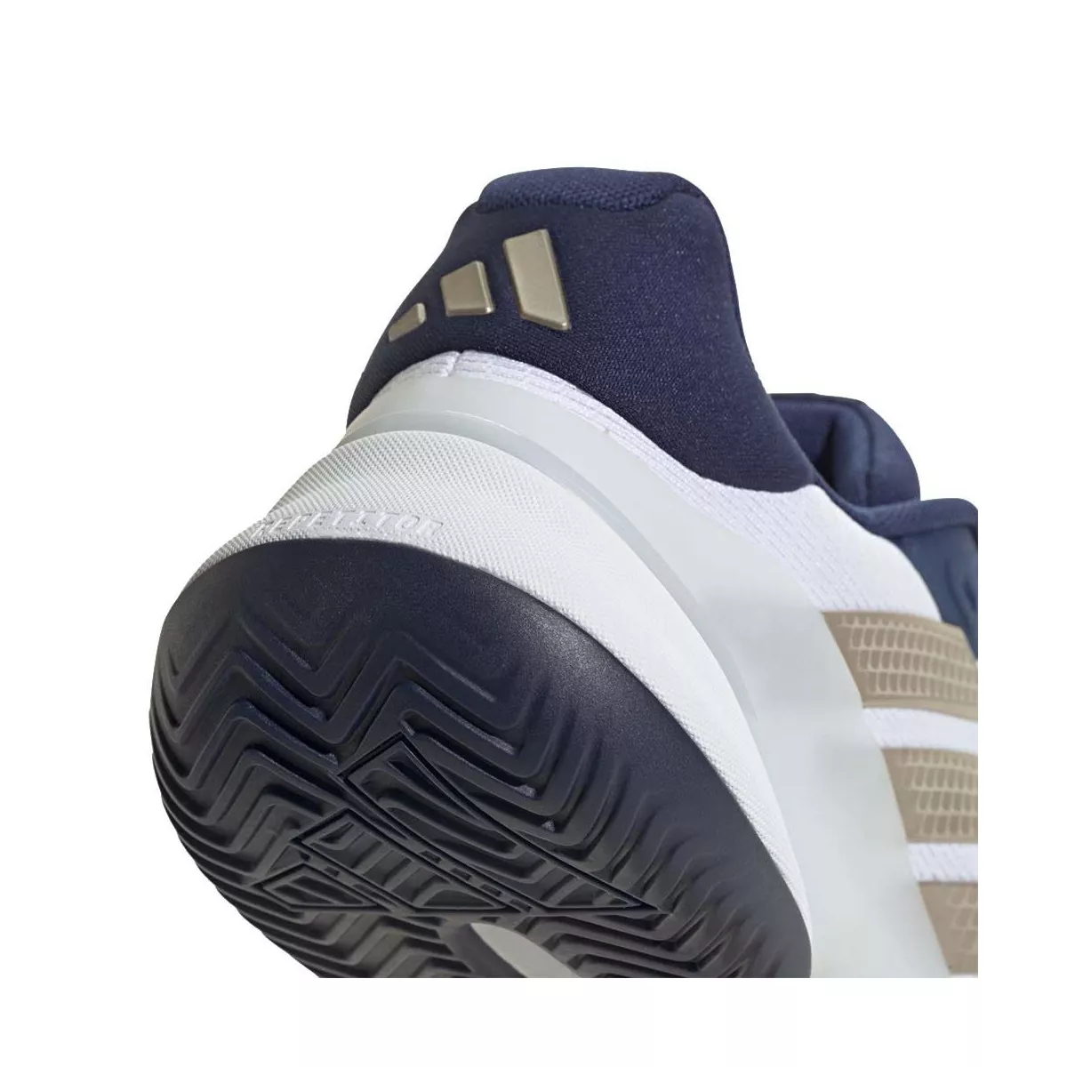 Adidas Barricade 14 Tennis Shoes White / Navy Blue