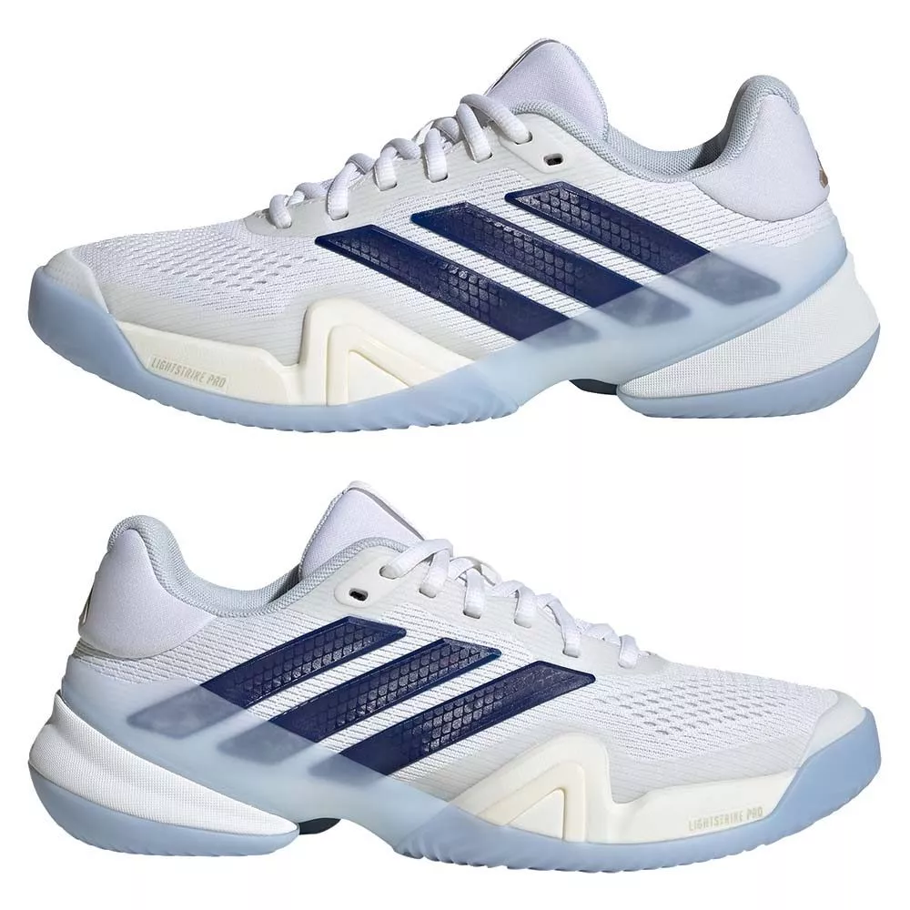 Adidas Barricade 14 Women's Tennis Shoes White / Blue