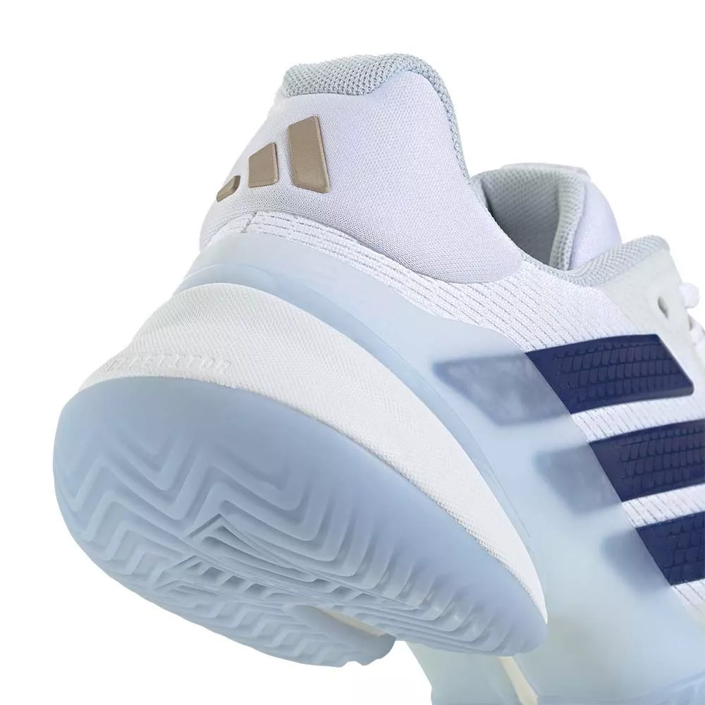 Adidas Barricade 14 Women's Tennis Shoes White / Blue