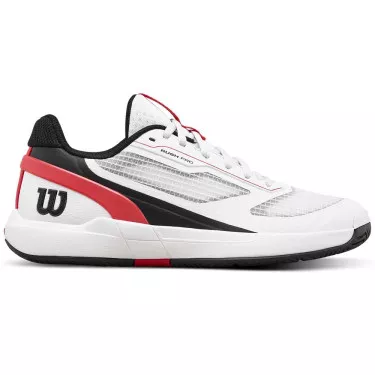 Wilson Rush Pro 5 Junior Tennis Shoes White / Black / Red