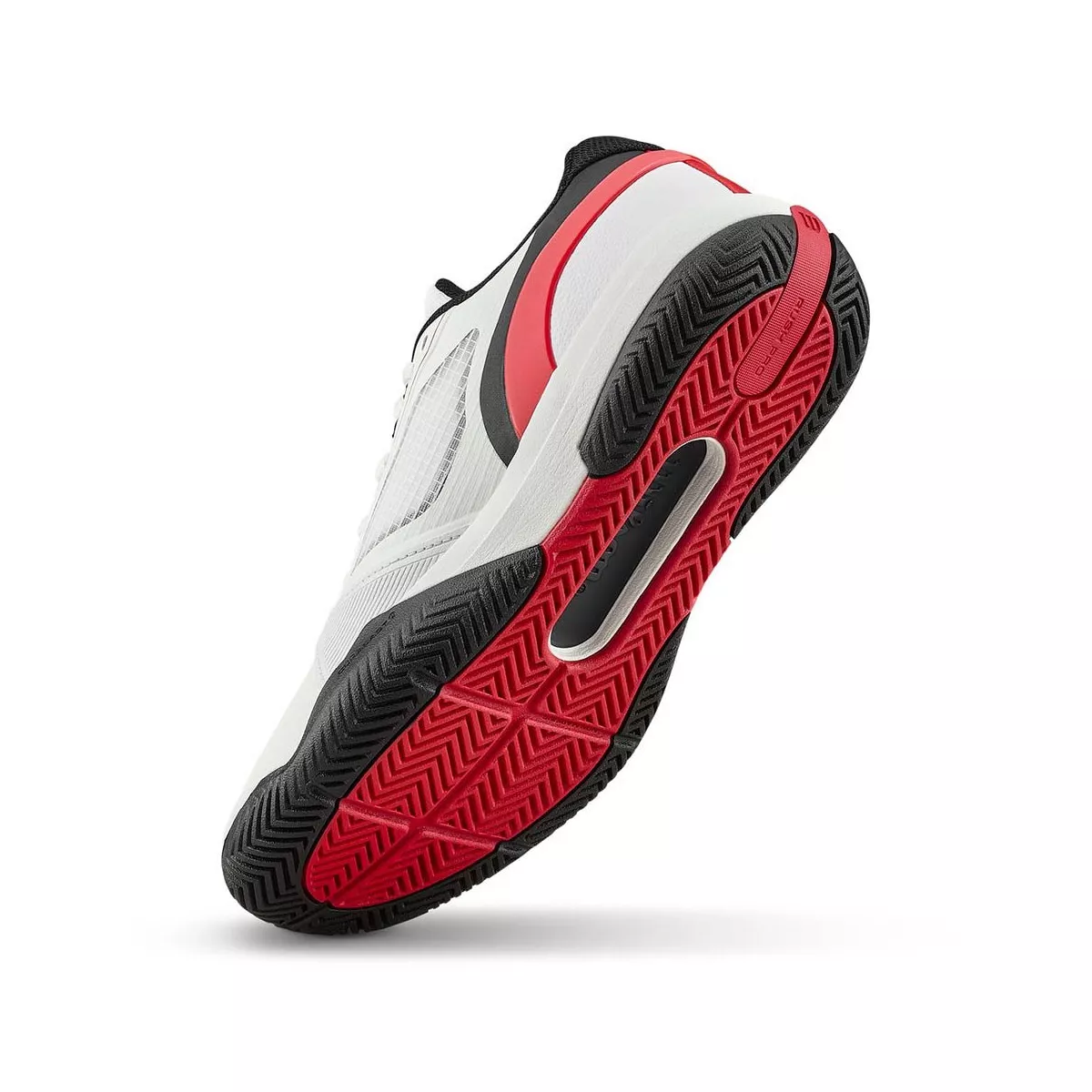 Wilson Rush Pro 5 Junior Tennis Shoes White / Black / Red