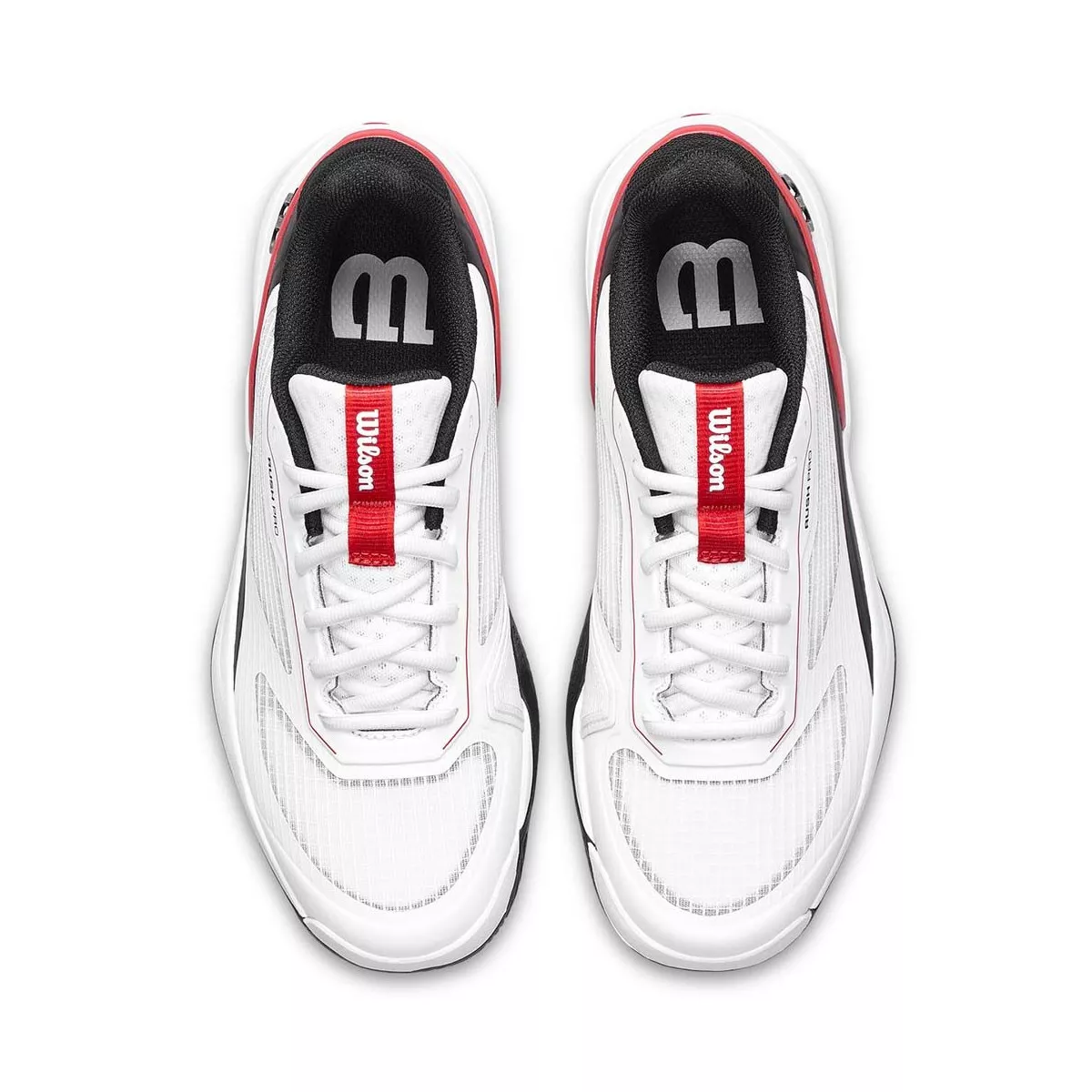 Wilson Rush Pro 5 Junior Tennis Shoes White / Black / Red