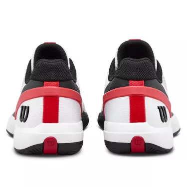 Wilson Rush Pro 5 Junior Tennis Shoes White / Black / Red