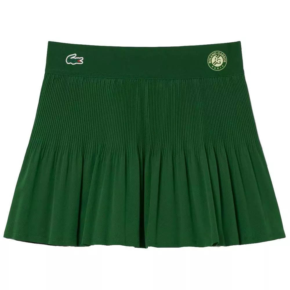 Lacoste Roland Garros Tennis Skirt Green