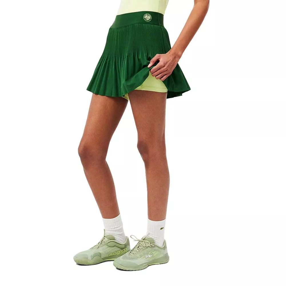 Lacoste Roland Garros Tennis Skirt Green