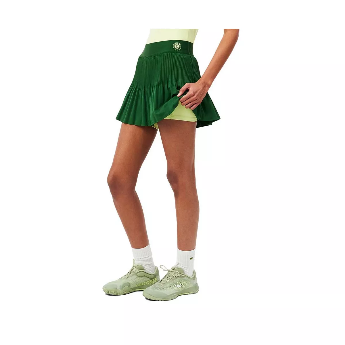Lacoste Roland Garros Tennis Skirt Green