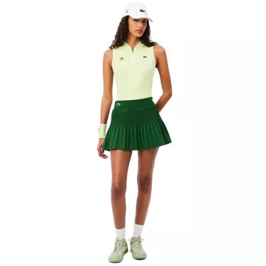 Lacoste Roland Garros Tennis Skirt Green