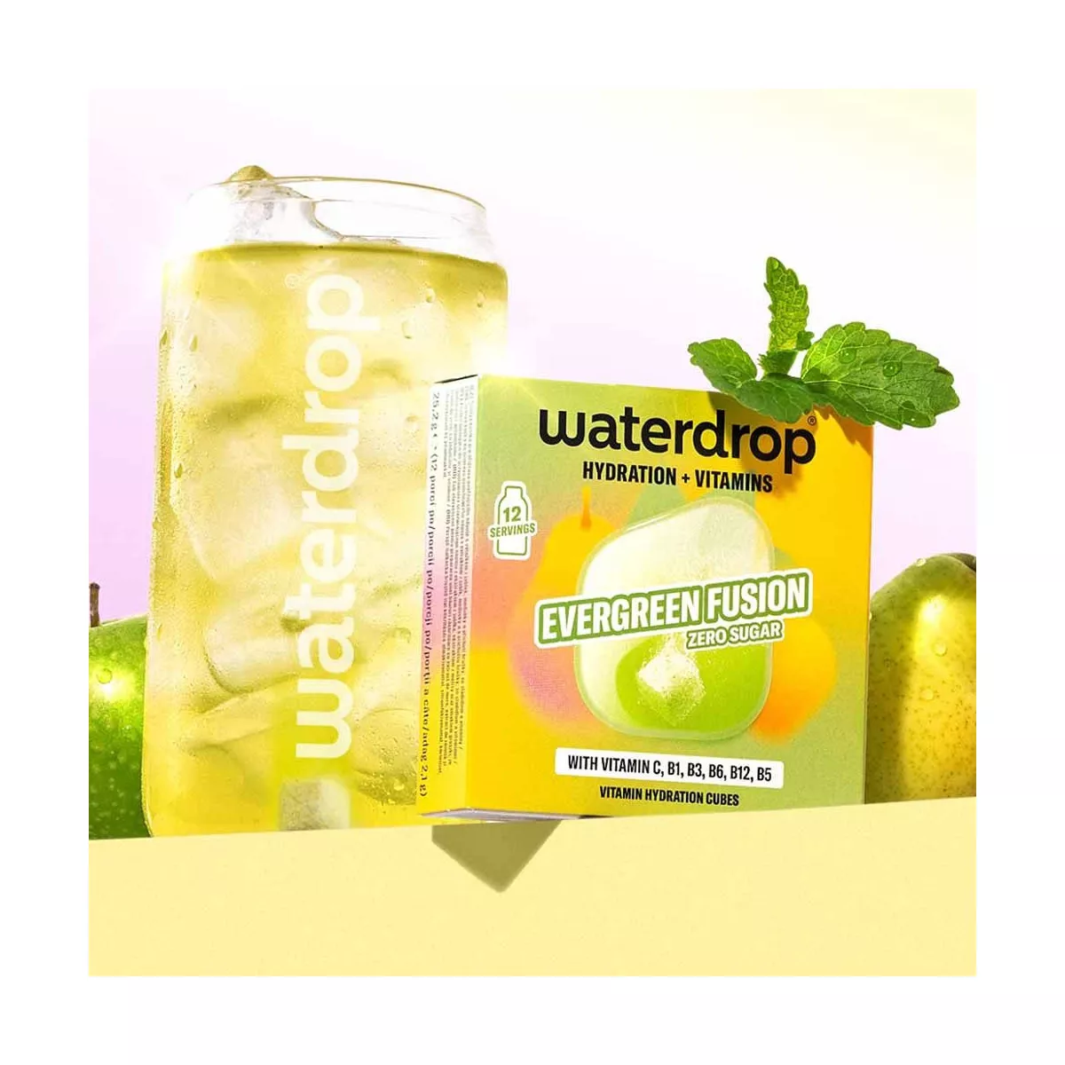 Waterdrop Fusion Apple & Pear Microdrink x12