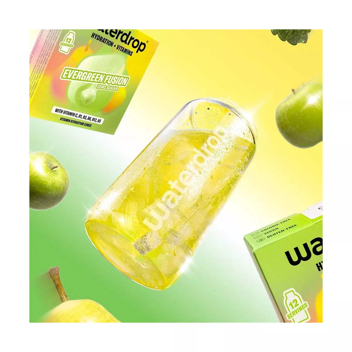 Waterdrop Fusion Apple & Pear Microdrink x12