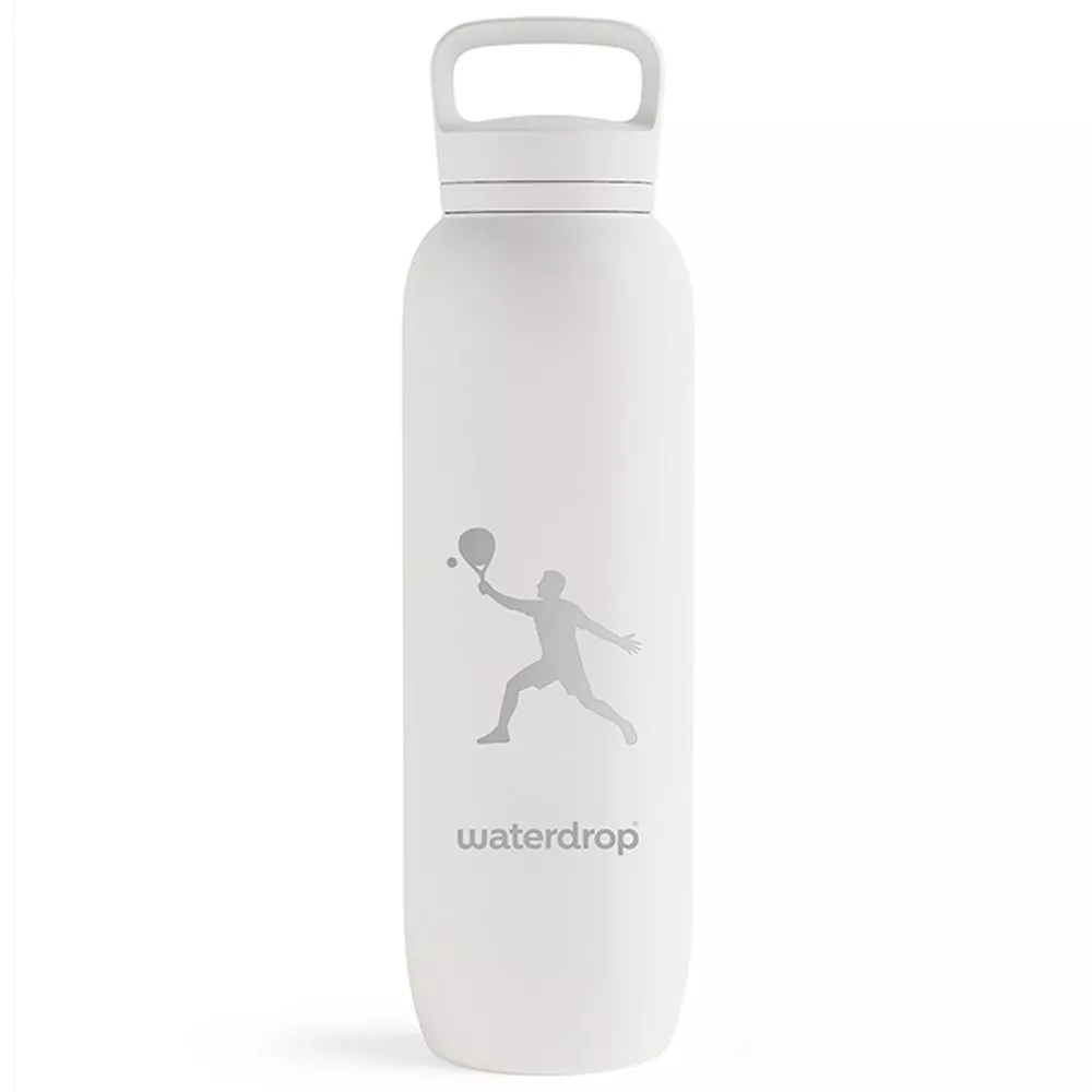 Waterdrop Padel Thermo Bottle White