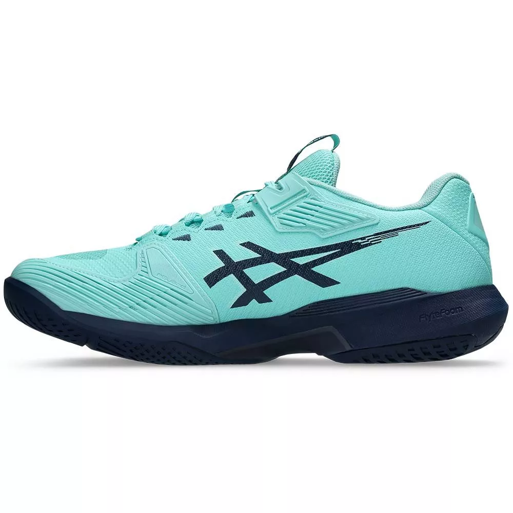 Asics Gel Solution Speed FF 4 Turquoise Tennis Shoes