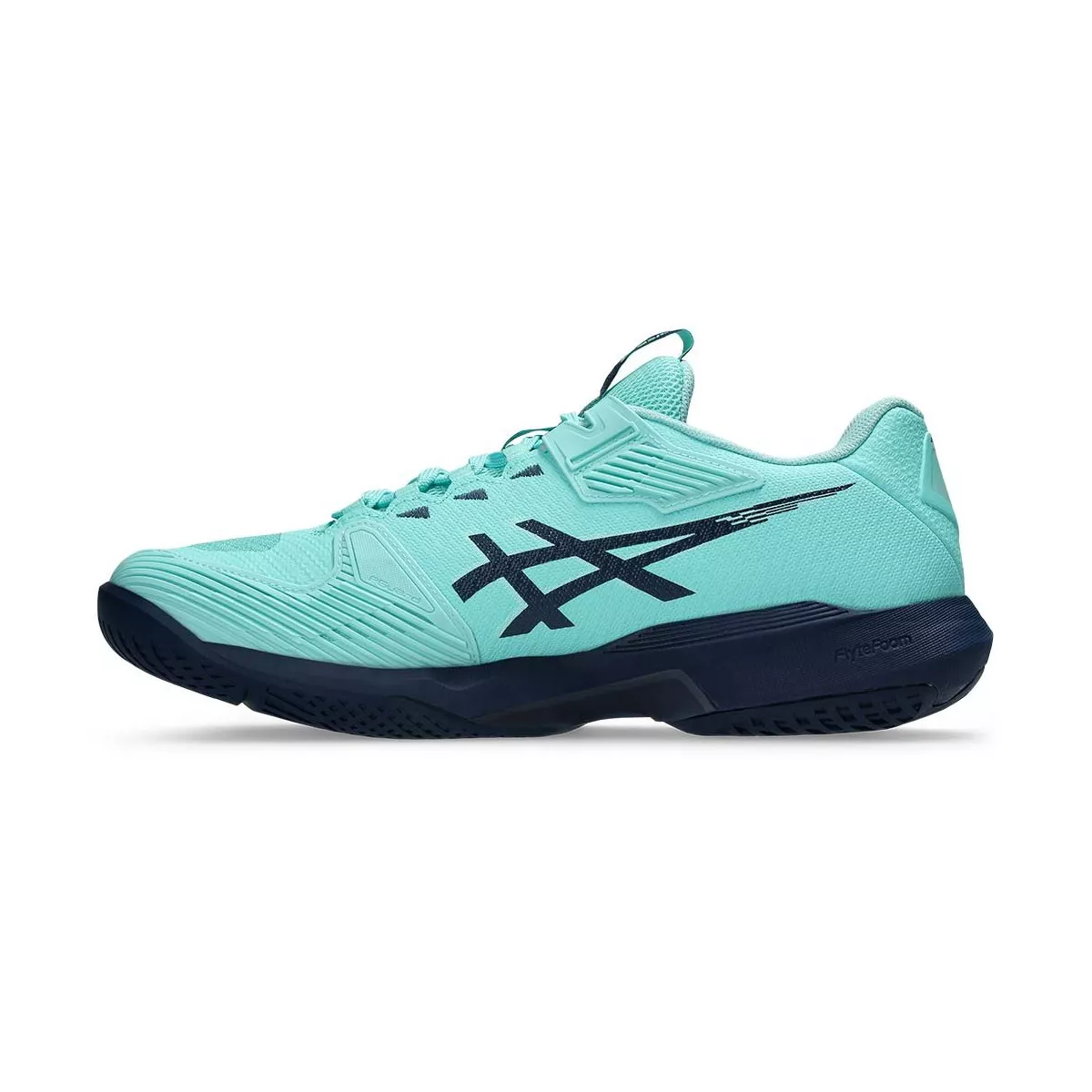 Asics Gel Solution Speed FF 4 Turquoise Tennis Shoes