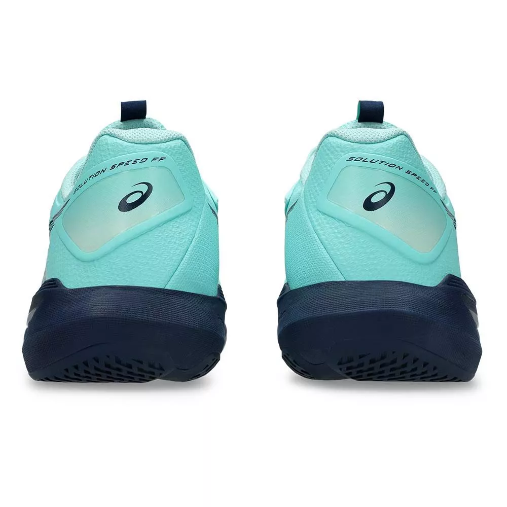Asics Gel Solution Speed FF 4 Turquoise Tennis Shoes