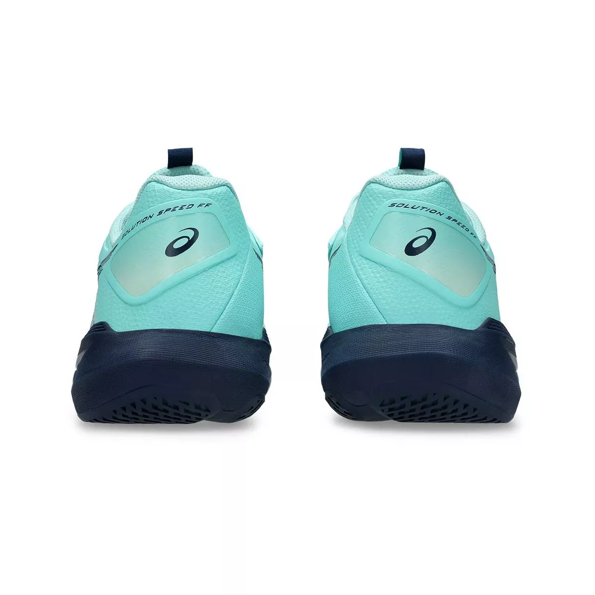 Asics Gel Solution Speed FF 4 Turquoise Tennis Shoes