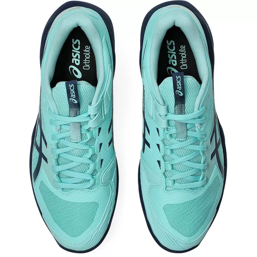 Asics Gel Solution Speed FF 4 Turquoise Tennis Shoes