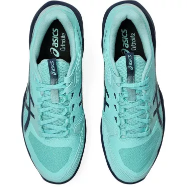 Asics Gel Solution Speed FF 4 Turquoise Tennis Shoes