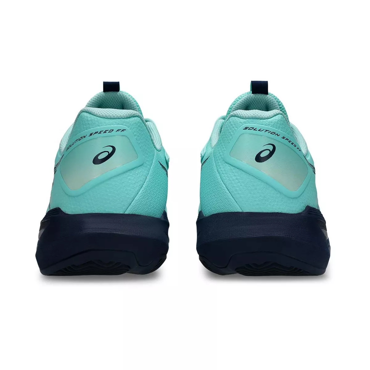 Asics Gel Solution Speed FF 4 Clay Court Tennis Shoes Blue / Turquoise