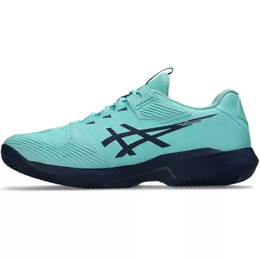 Asics Gel Solution Speed FF 4 Clay Court Tennis Shoes Blue / Turquoise