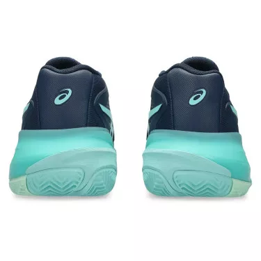 Asics Gel Resolution X Clay Tennis Shoes Navy / Turquoise