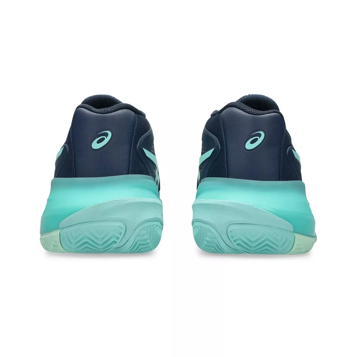 Asics Gel Resolution X Clay Tennis Shoes Navy / Turquoise