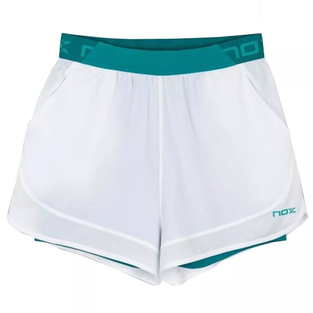 Nox Pro Women's Padel Shorts White / Green