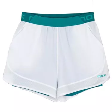 Nox Pro Women's Padel Shorts White / Green