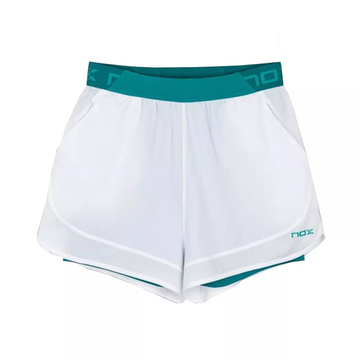 Nox Pro Women's Padel Shorts White / Green