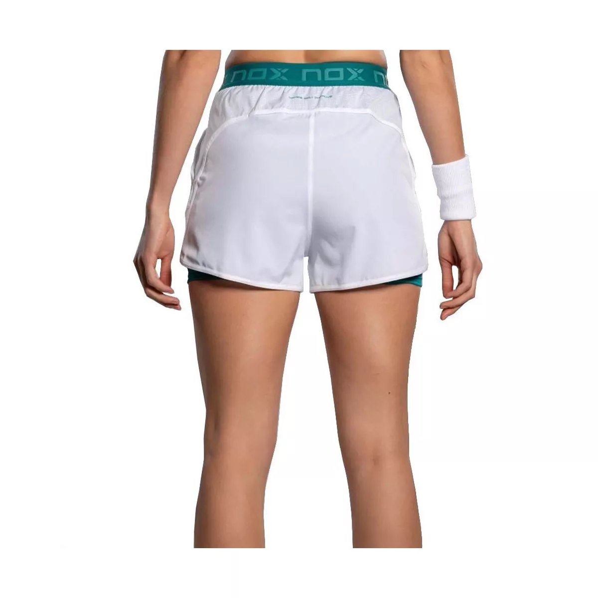 Nox Pro Women's Padel Shorts White / Green