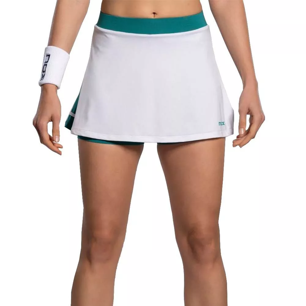 Nox Pro Women's Tennis Skirt White / Green