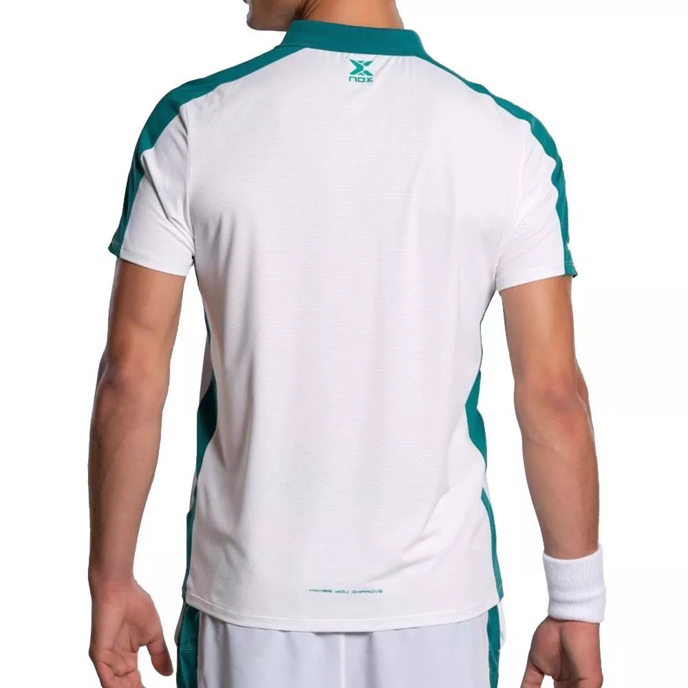 Nox Pro Polo White / Green