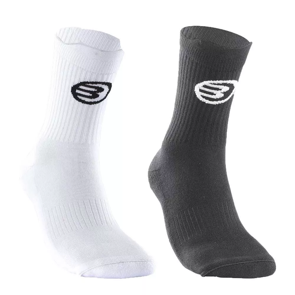 Bullpadel BP263 Socks Black / White (2 Pairs)