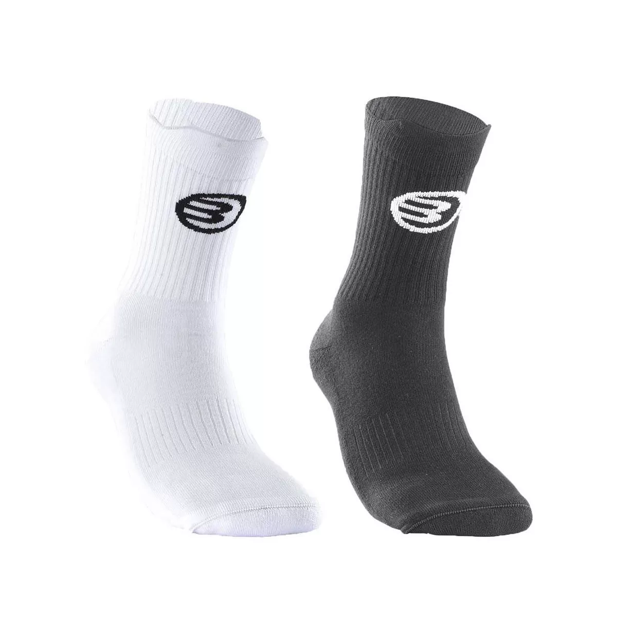 Bullpadel BP263 Socks Black / White (2 Pairs)
