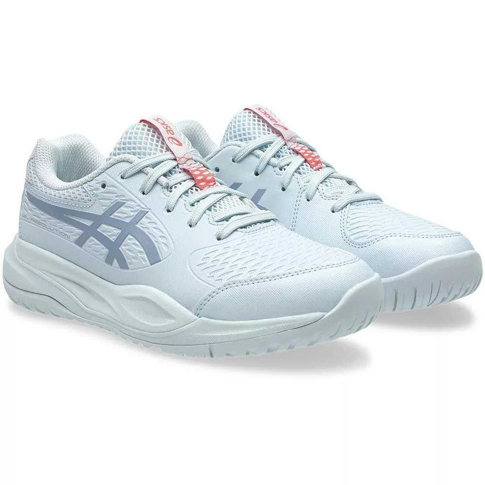 Asics Gel Resolution X GS Junior Tennis Shoes Grey