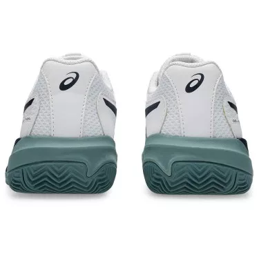Asics Gel Resolution X GS Junior Clay Court Tennis Shoes White / Navy