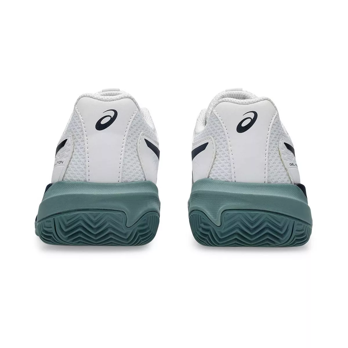 Asics Gel Resolution X GS Junior Clay Court Tennis Shoes White / Navy