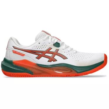 Asics Gel Challenger 15 Padel Shoes White / Orange