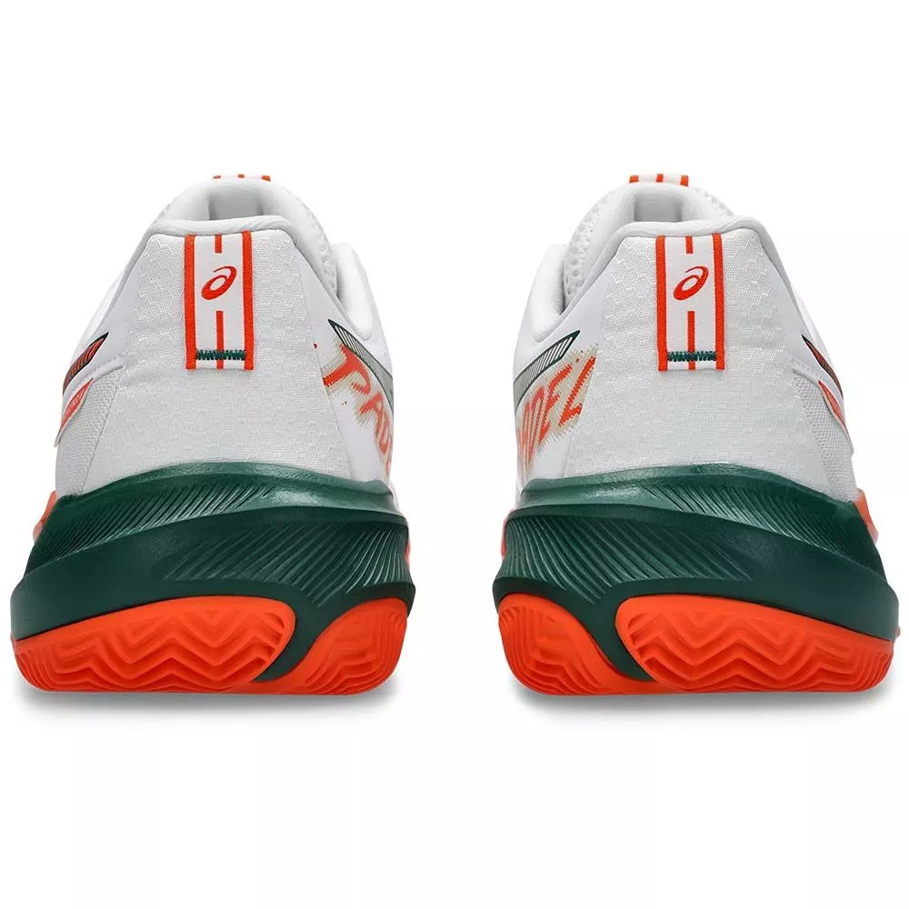 Asics Gel Challenger 15 Padel Shoes White / Orange