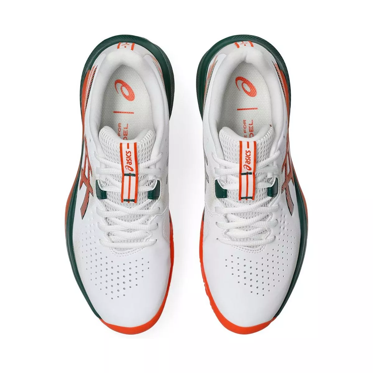 Asics Gel Challenger 15 Padel Shoes White / Orange