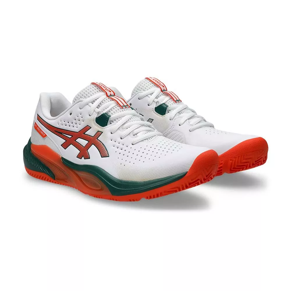 Asics Gel Challenger 15 Padel Shoes White / Orange