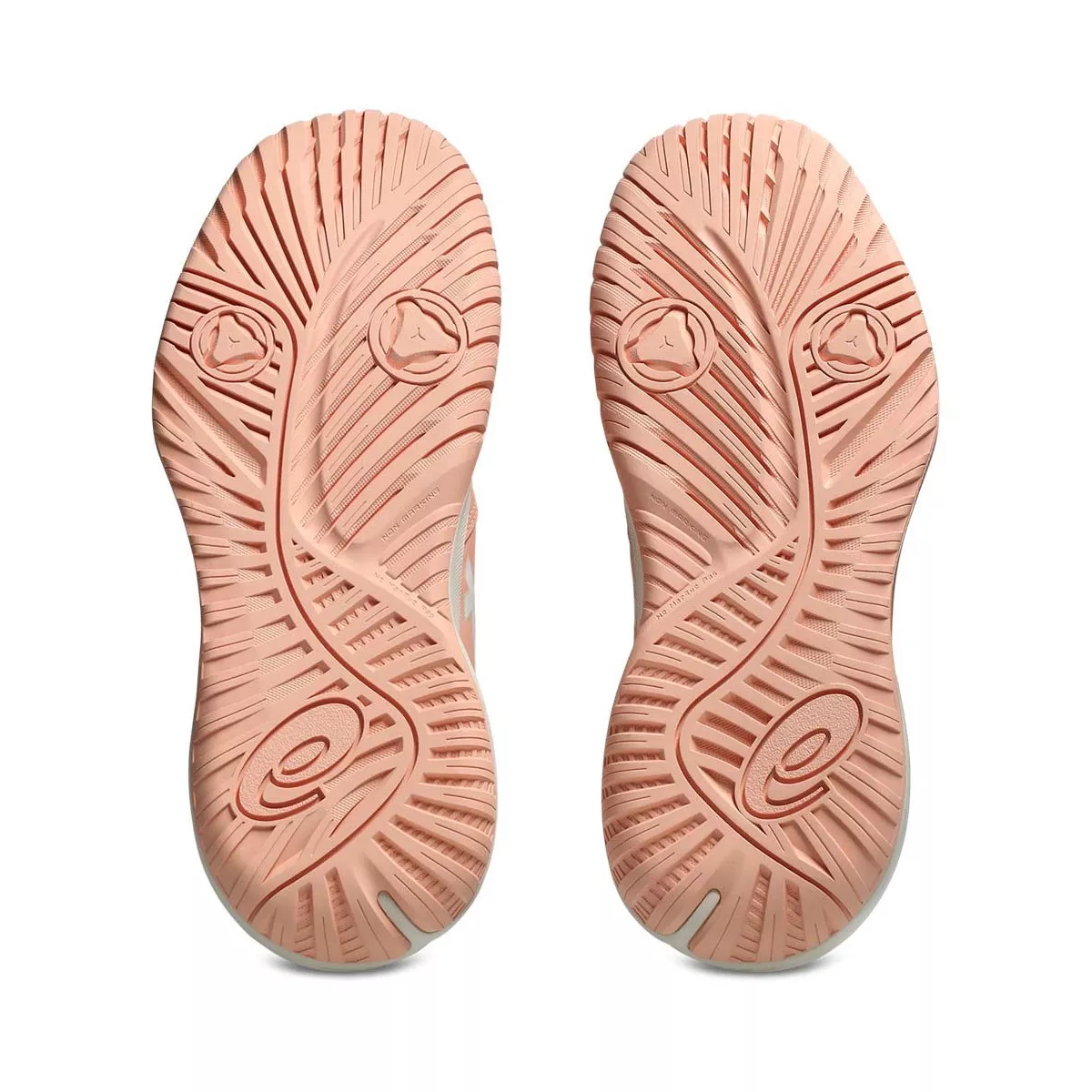 Women's Asics Gel Challenger 15 Tennis Shoes - Peach / White