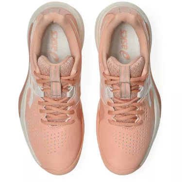 Women's Asics Gel Challenger 15 Tennis Shoes - Peach / White