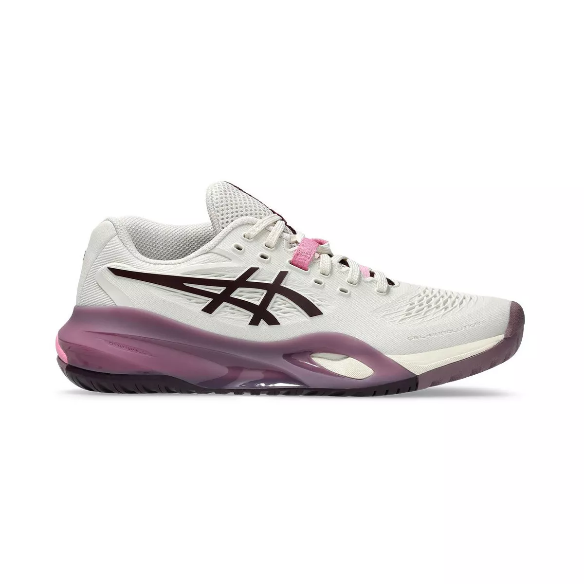 Asics Gel Resolution X Women's Tennis Shoes White / Violet