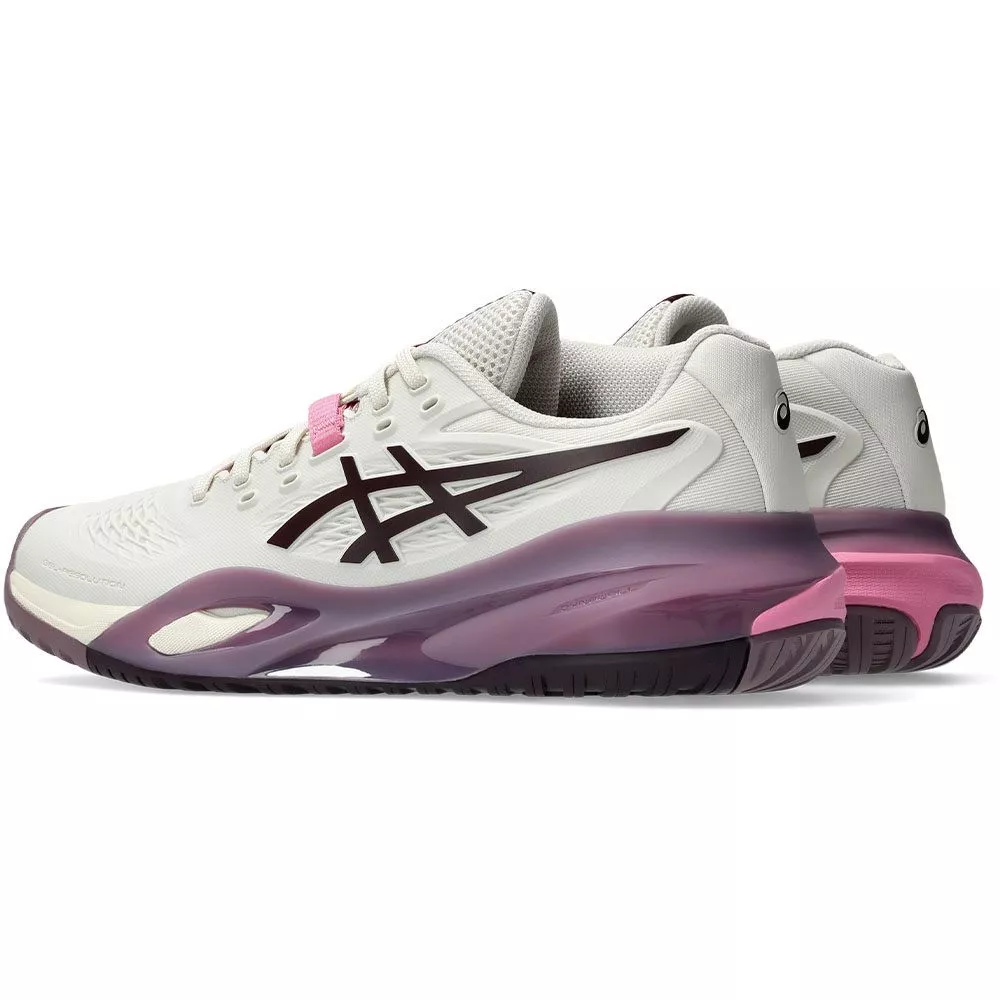 Asics Gel Resolution X Women's Tennis Shoes White / Violet