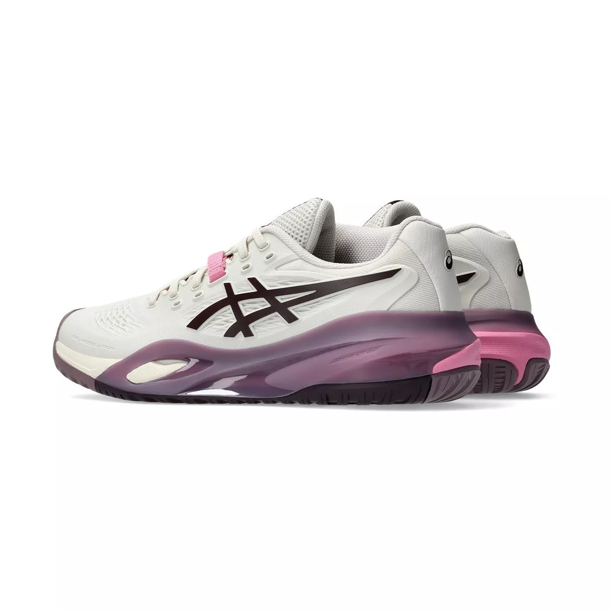 Asics Gel Resolution X Women's Tennis Shoes White / Violet