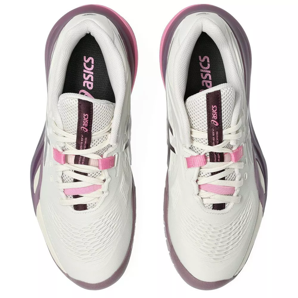 Asics Gel Resolution X Women's Tennis Shoes White / Violet