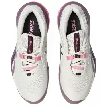 Asics Gel Resolution X Women's Tennis Shoes White / Violet